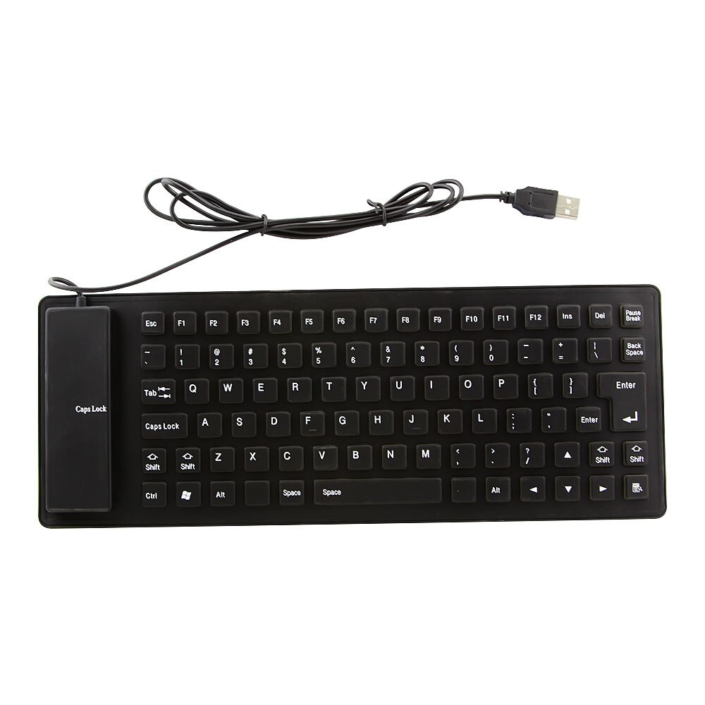 Teclado Flexible De Silicona Fk22b 132